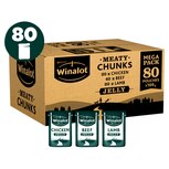 Winalot Mixed in Jelly Wet Dog Food Pouches 80 x 100g